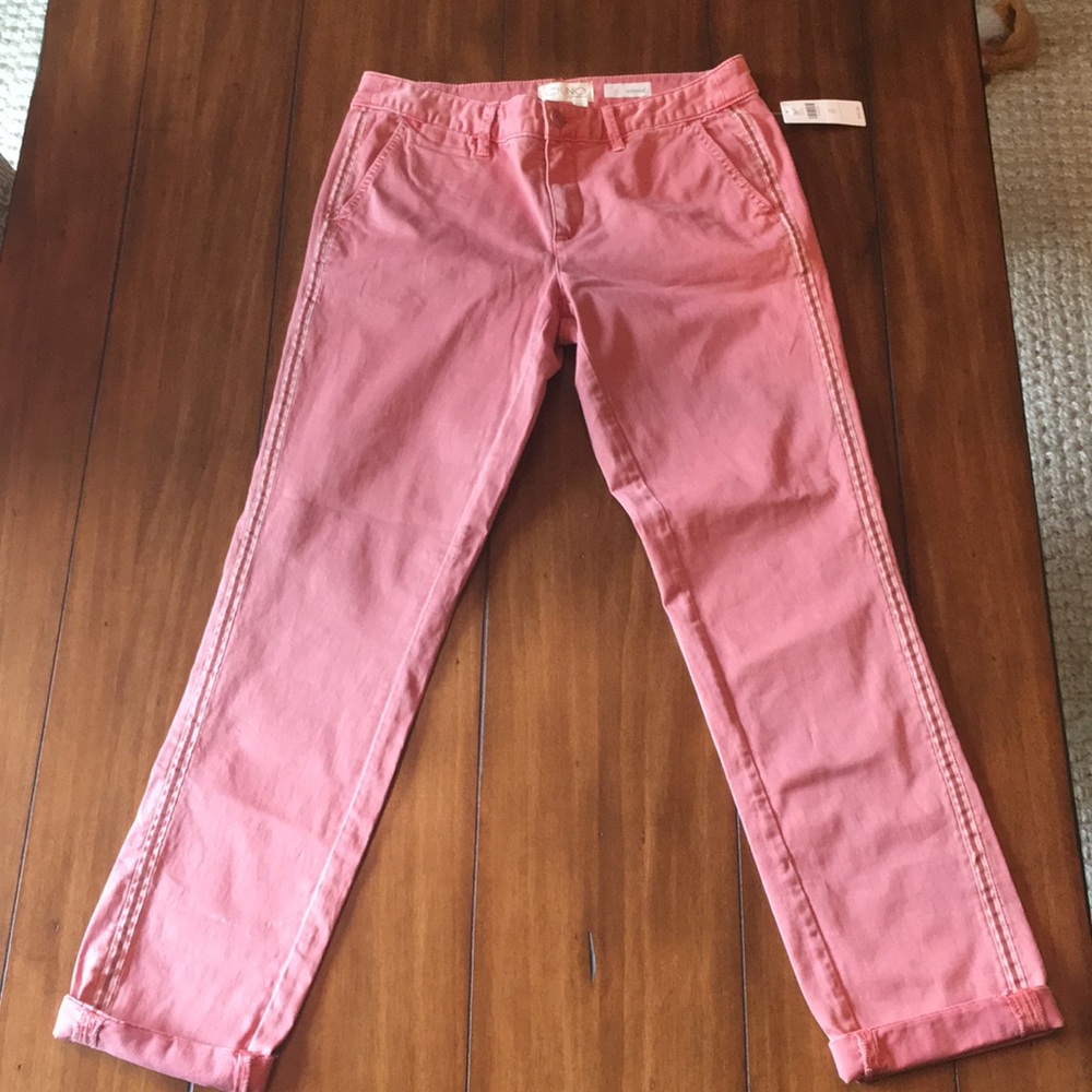 Anthropologie Relaxed Chino Pants